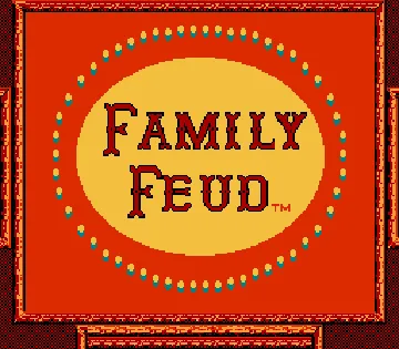 Family Feud (USA) screen shot title